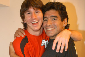 messi et maradona